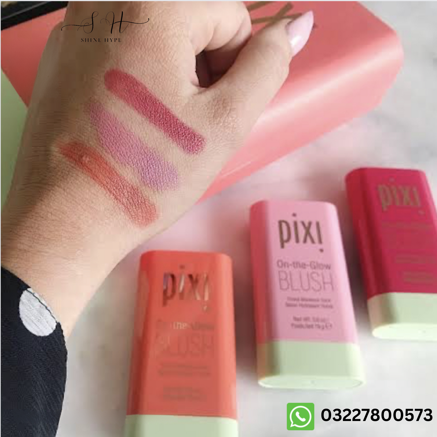 Pixi On the Glow Stick Blush ( Juicy )