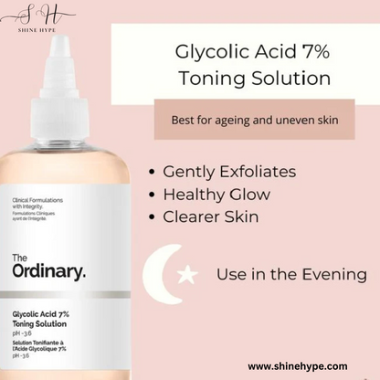 The Ordinary Glycolic Acid 7% Toning Solution, 240ml