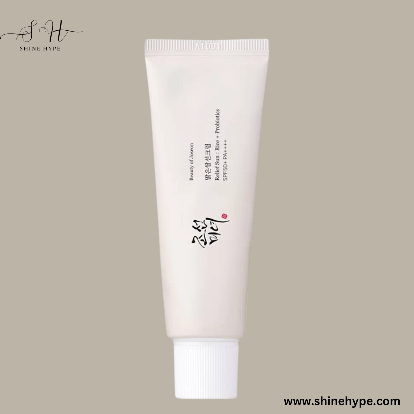 BEAUTY OF JOSEON – Relief Sun : Rice + Probiotics SPF50 50ml Korea