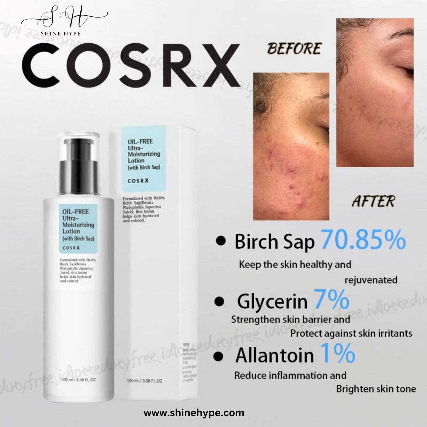 COSRX Oil-Free Ultra Moisturizing Lotion (100ml)