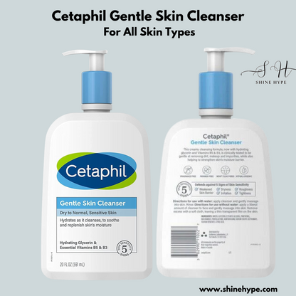 Cetaphil Gentle Skin Cleanser for All Skin Types, 500ml