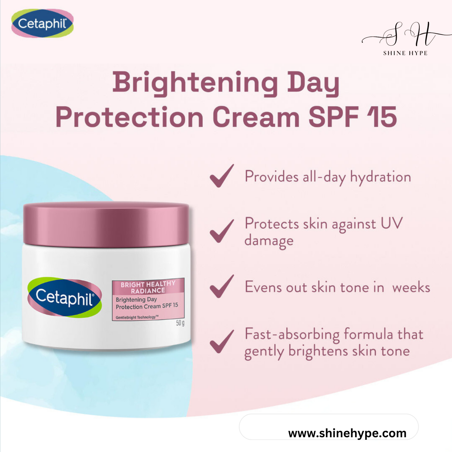 Cetaphil Brightening Day Protection Cream SPF 15