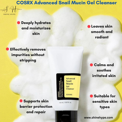 COSRX Advanced Snail Mucin Gel Cleanser (150ml)