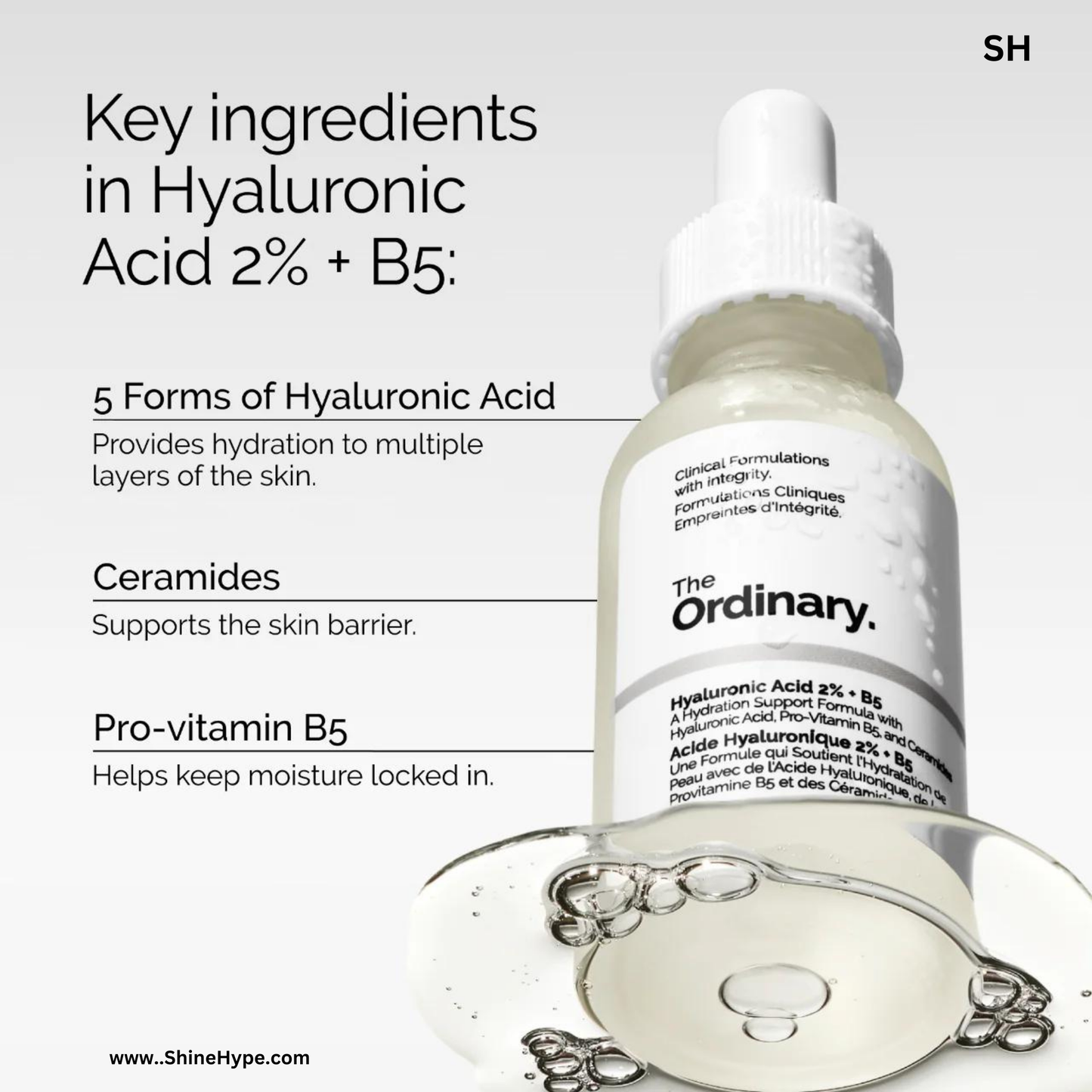 The Ordinary Hyaluronic Acid 2% + B5 Hydrating Serum (30ml)