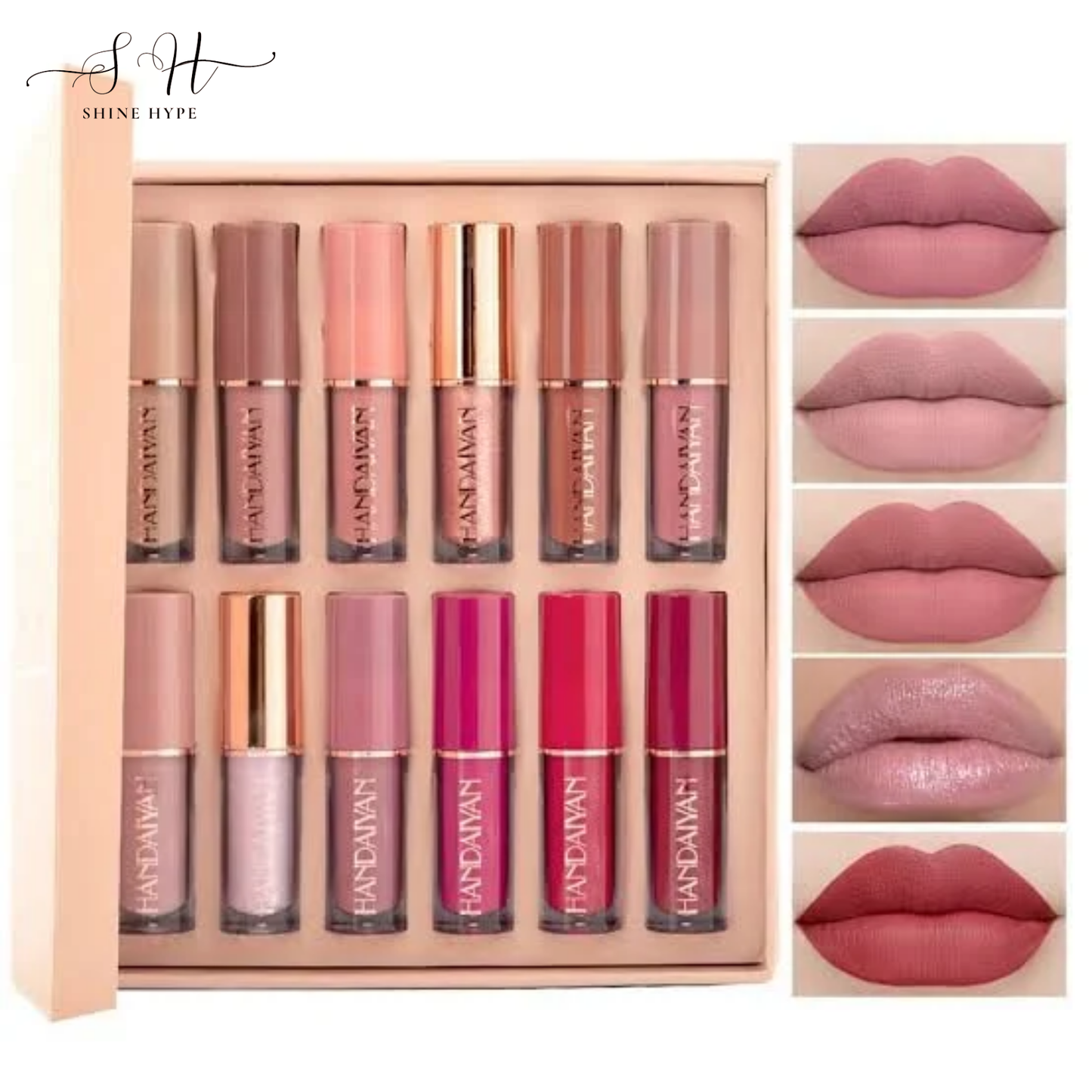 MOCALLURE THE LOVE LIP SET LIP GLOSSES