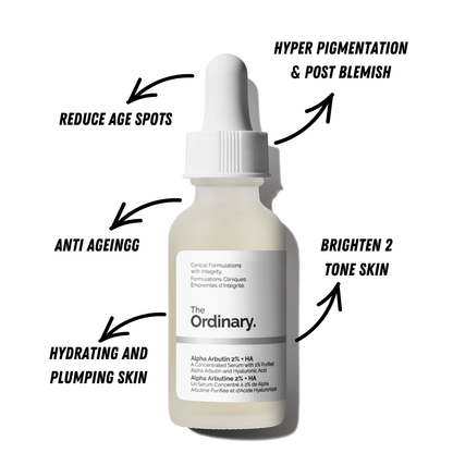 The Ordinary Alpha Arbutin 2% + HA Serum 30 ML