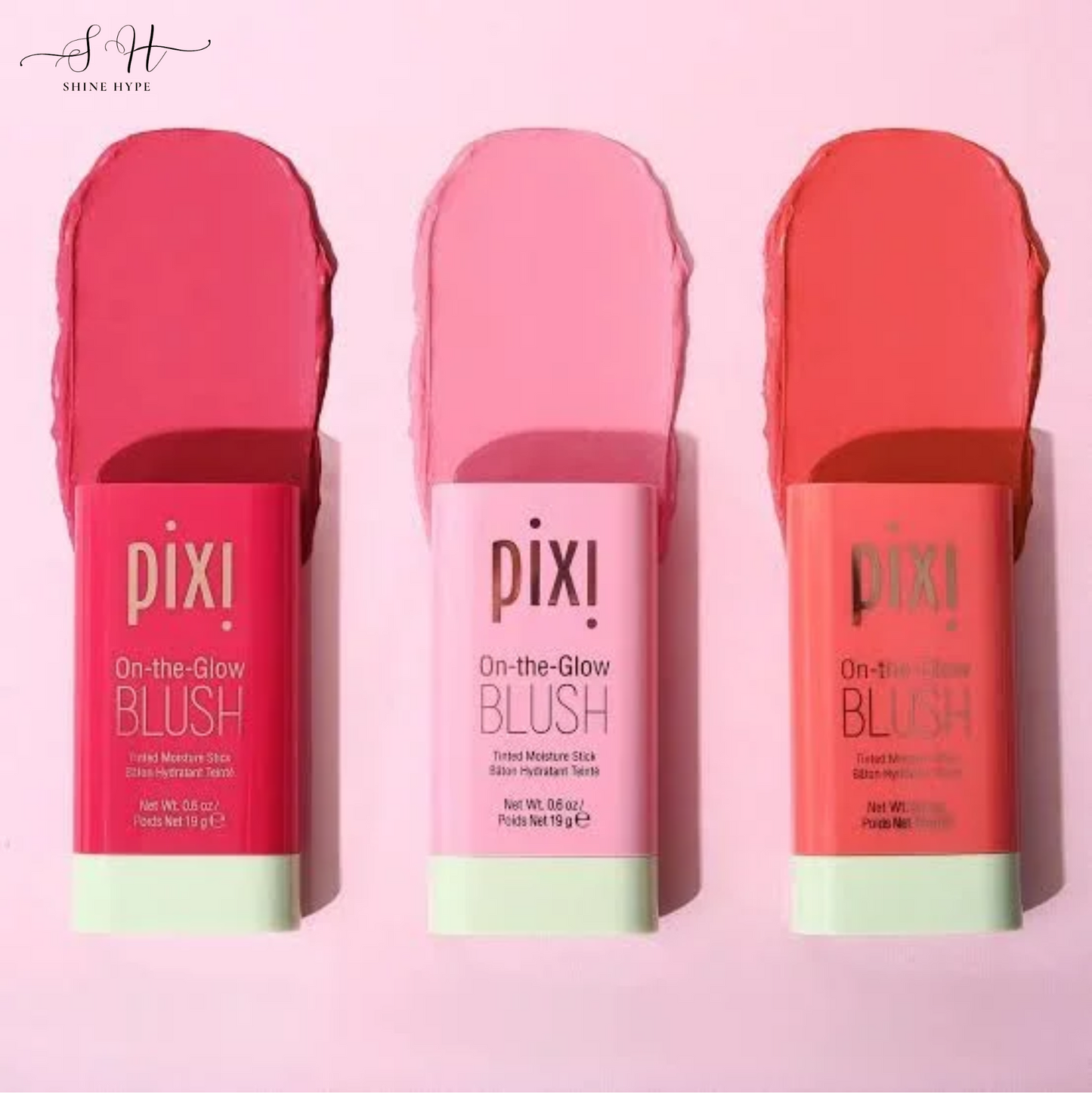 Pixi On the Glow Stick Blush BIG OFFER (Pack of 3 )