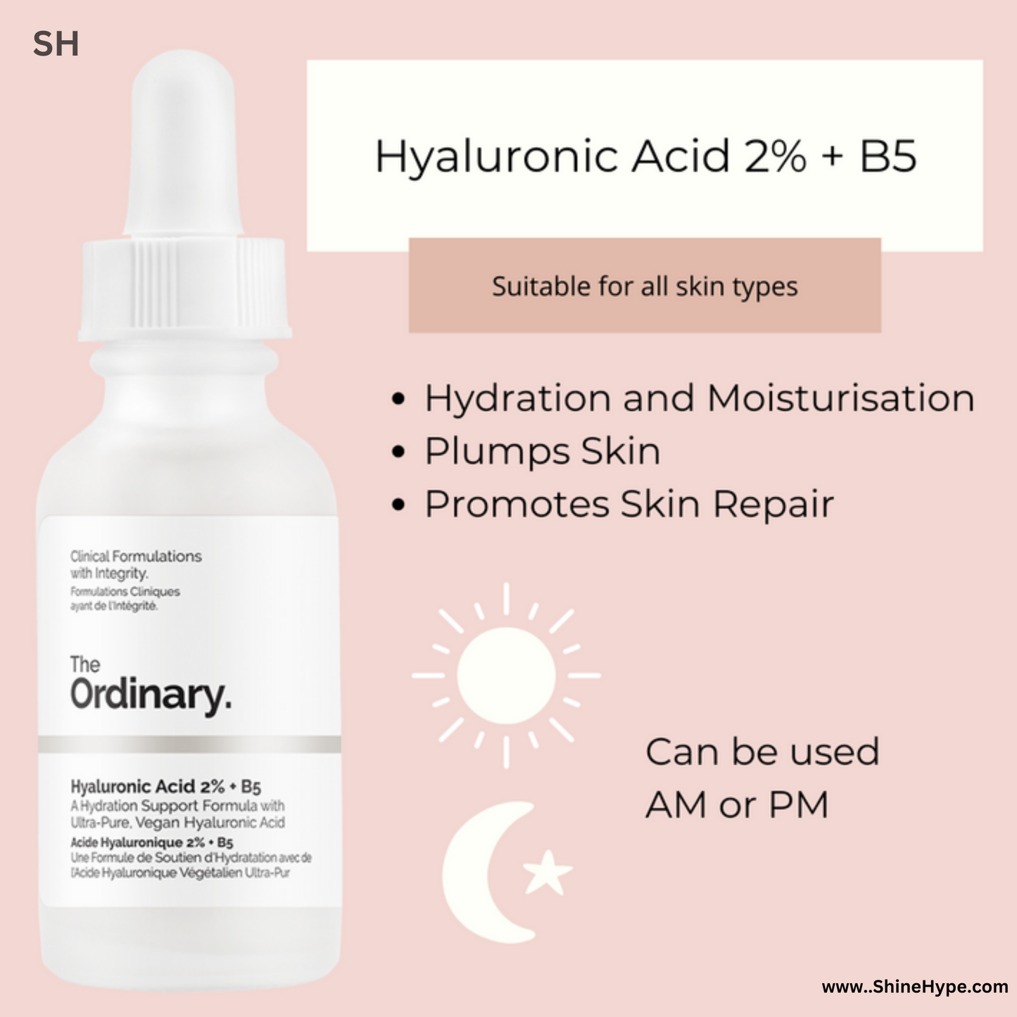 The Ordinary Hyaluronic Acid 2% + B5 Hydrating Serum (30ml)