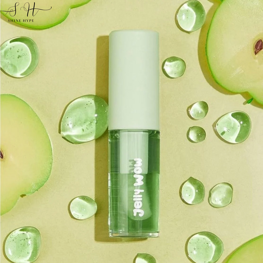 SHEGLAM Jelly Wow Hydrating Lip Oil-Mali-Green Apple Envy