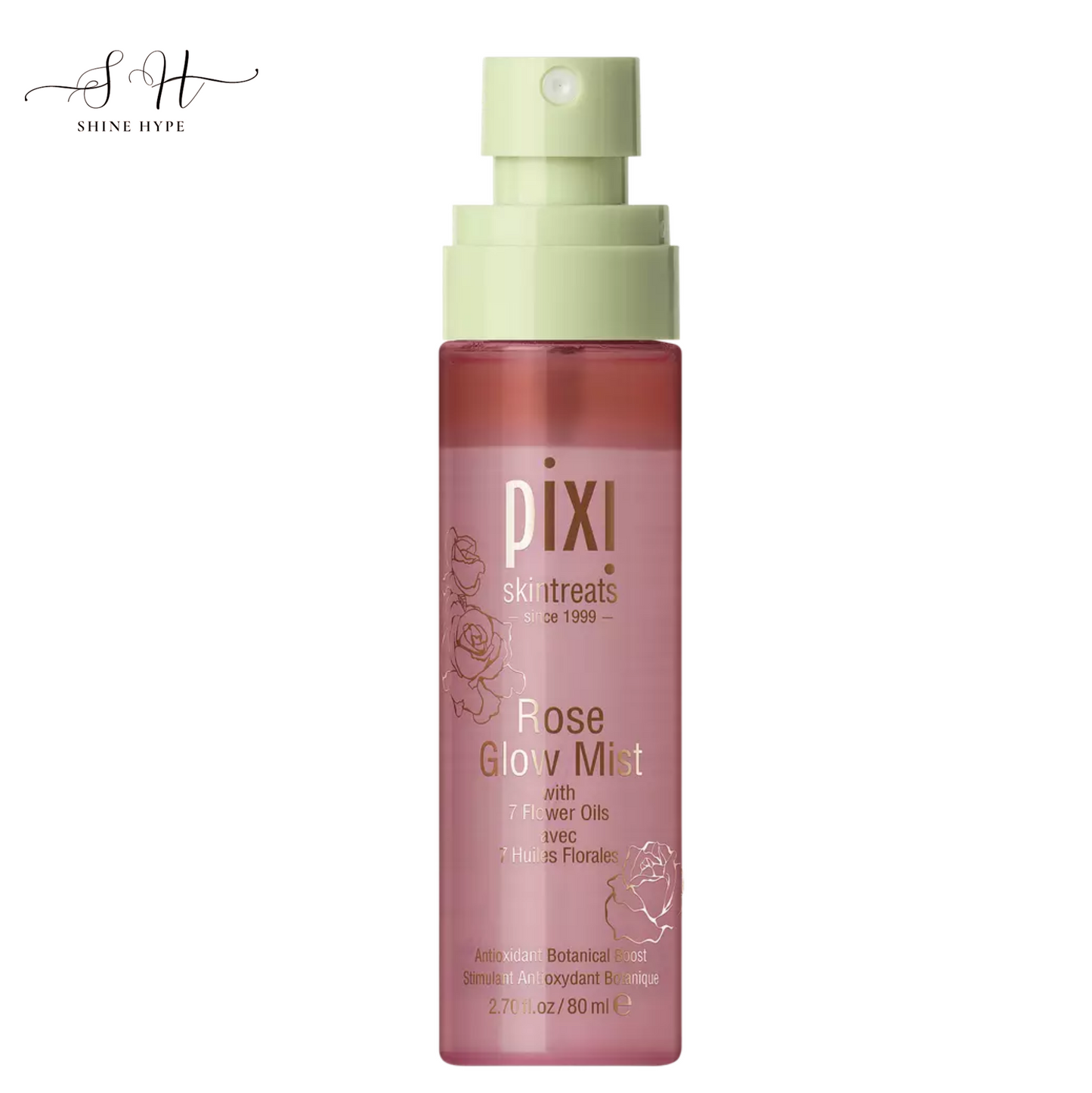 Pixi Rose Glow Face Mist 80Ml