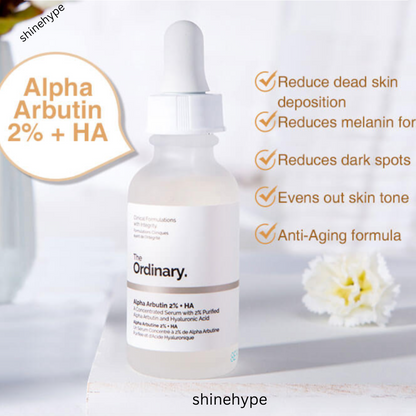 The Ordinary Alpha Arbutin 2% + HA Serum 30 ML